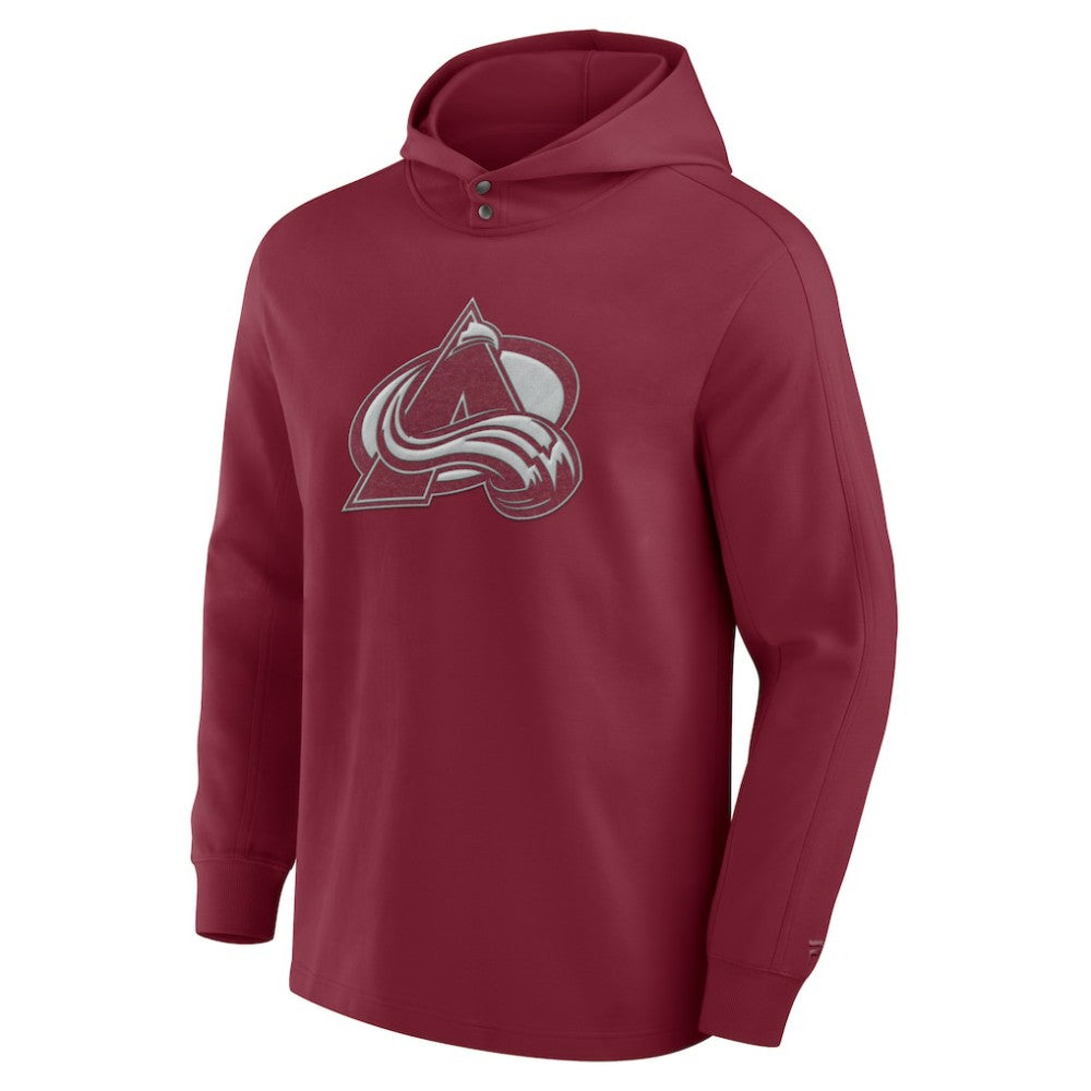 Colorado Avalanche Fanatics Elements Blaze Tri-Blend Long Sleeve Hoodie T-Shirt - Burgundy | Fanatics on sale