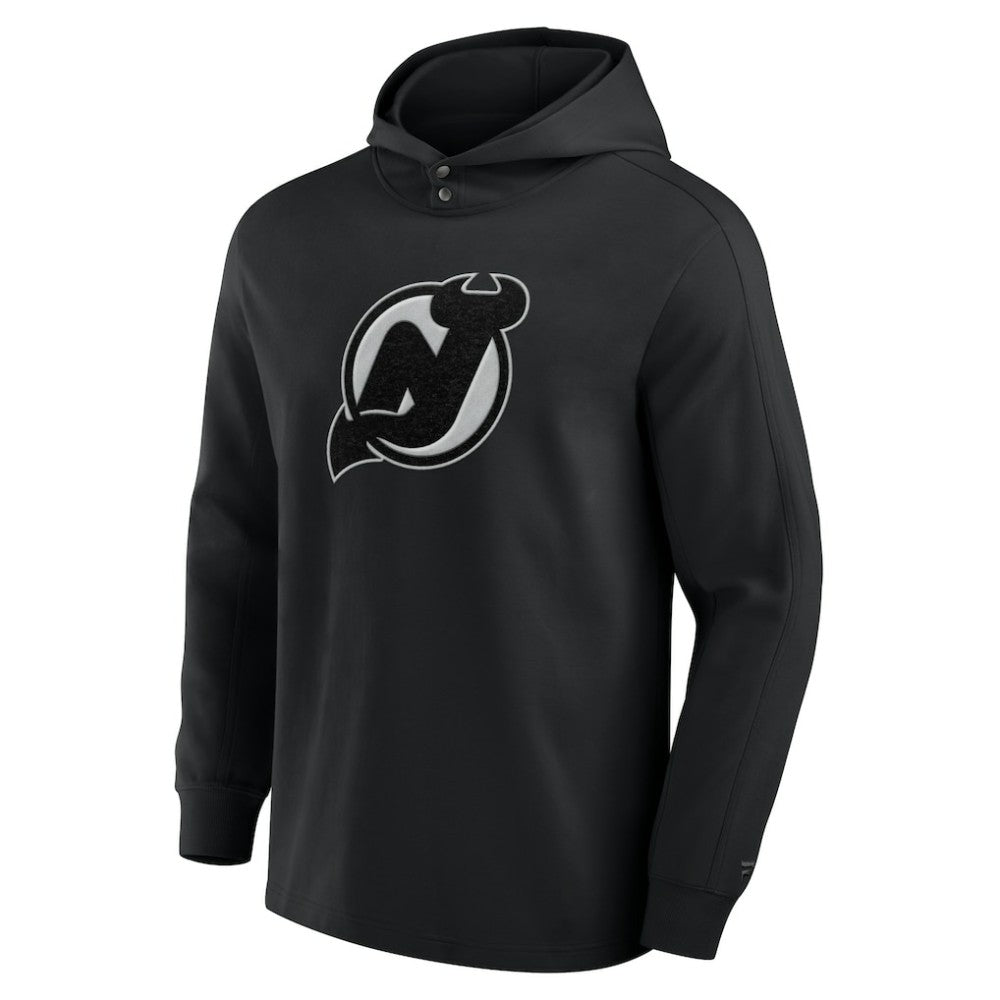 New Jersey Devils Fanatics Elements Blaze Tri-Blend Long Sleeve Hoodie T-Shirt - Black | Fanatics online