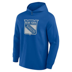 New York Rangers Fanatics Elements Blaze Tri-Blend Long Sleeve Hoodie T-Shirt - Blue | Fanatics on sale