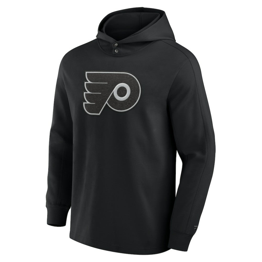Philadelphia Flyers Fanatics Elements Blaze Tri-Blend Long Sleeve Hoodie T-Shirt - Black | Fanatics sale