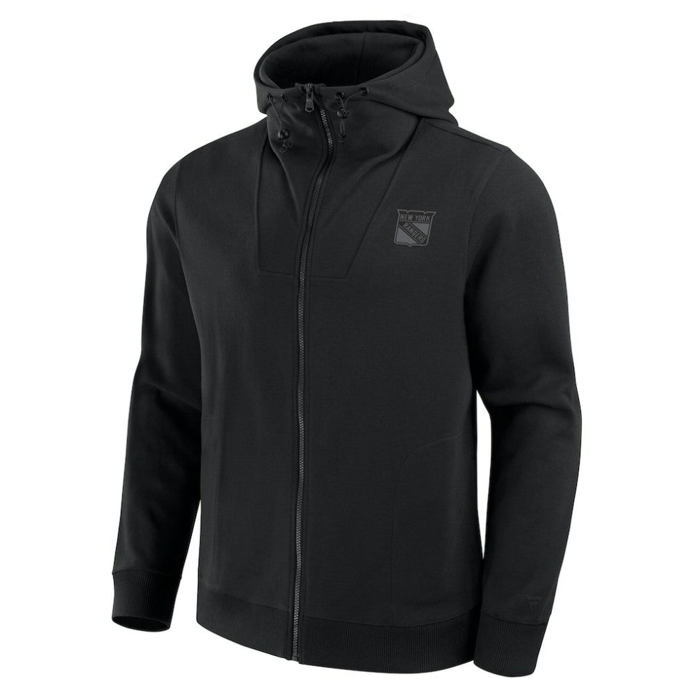 New York Rangers Fanatics Elements Tonal Primary Tri-Blend Full-Zip Hoodie - Black | Fanatics online