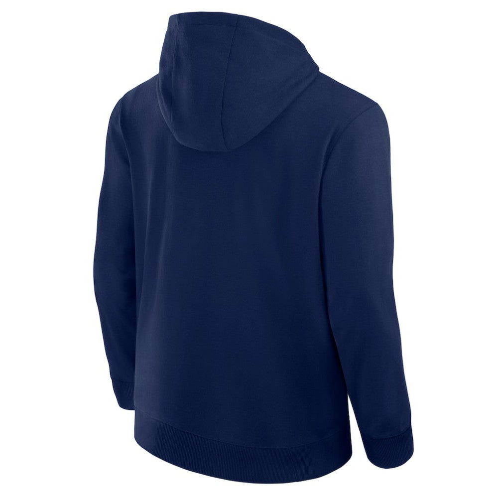 Seattle Kraken Fanatics Elements Tonal Primary Tri-Blend Full-Zip Hoodie - Navy | Fanatics Lifestyle