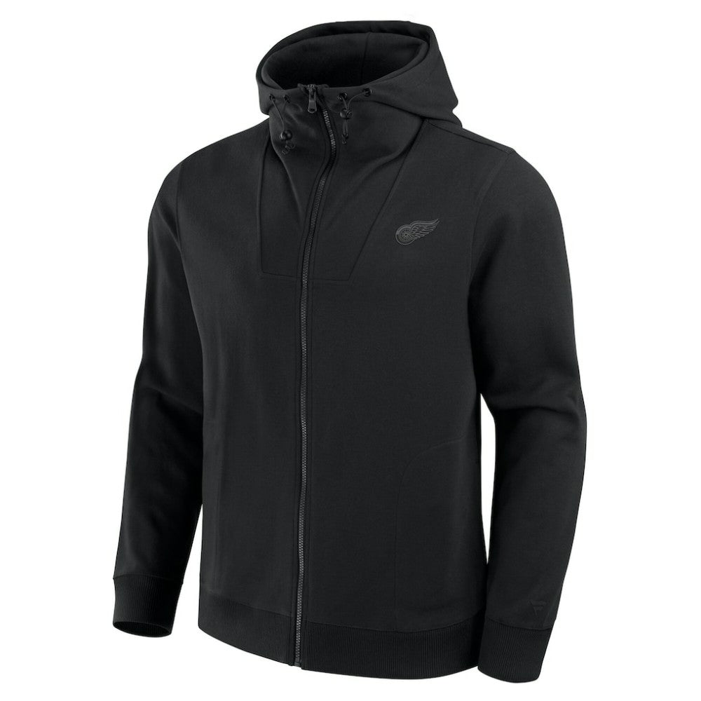 Detroit Red Wings Fanatics Elements Tonal Primary Tri-Blend Full-Zip Hoodie - Black | Fanatics near me