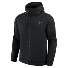 Chicago Blackhawks Fanatics Elements Tonal Primary Tri-Blend Full-Zip Hoodie - Black | Fanatics near me