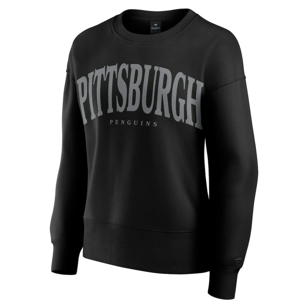 Pittsburgh Penguins Fanatics Women's Elements Flow Pullover Sweatshirt - Black | Fanatics online