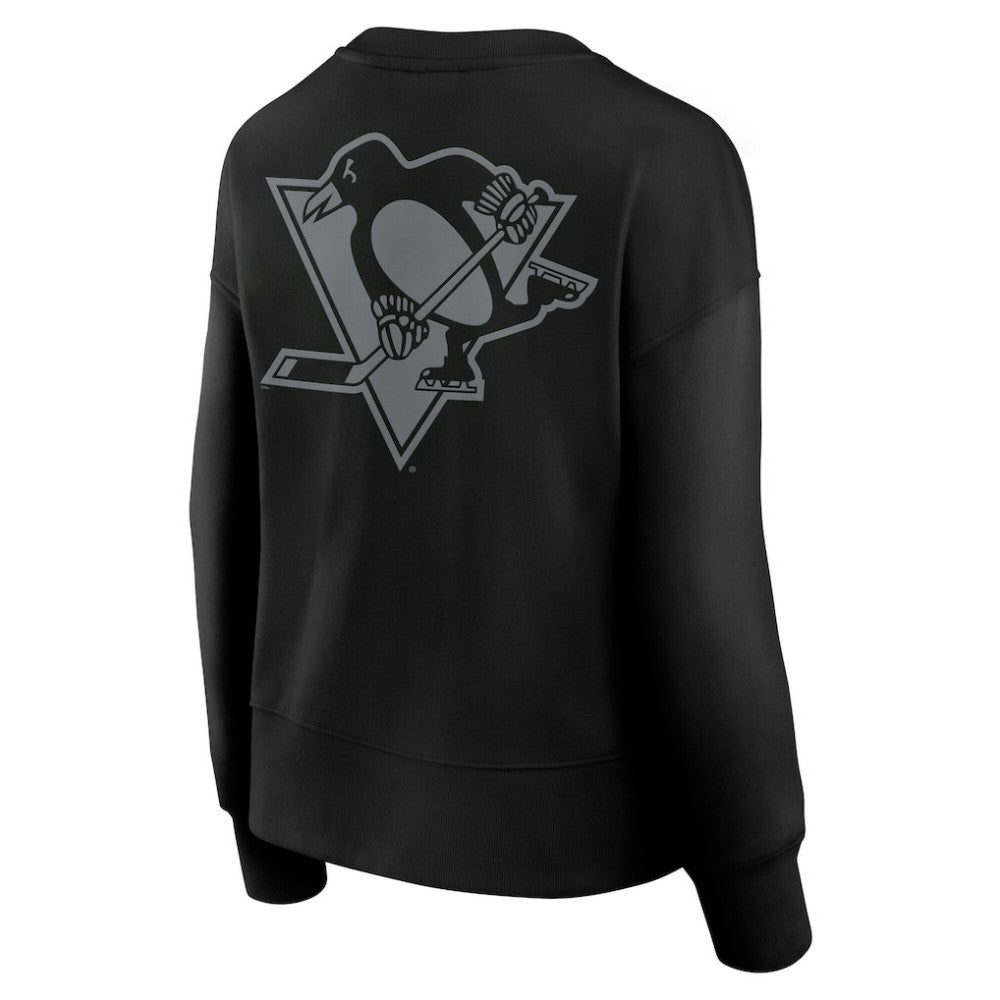 Pittsburgh Penguins Fanatics Women's Elements Flow Pullover Sweatshirt - Black | Fanatics online