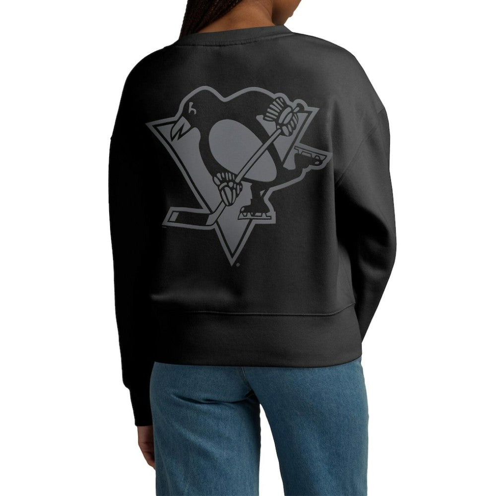 Pittsburgh Penguins Fanatics Women's Elements Flow Pullover Sweatshirt - Black | Fanatics online