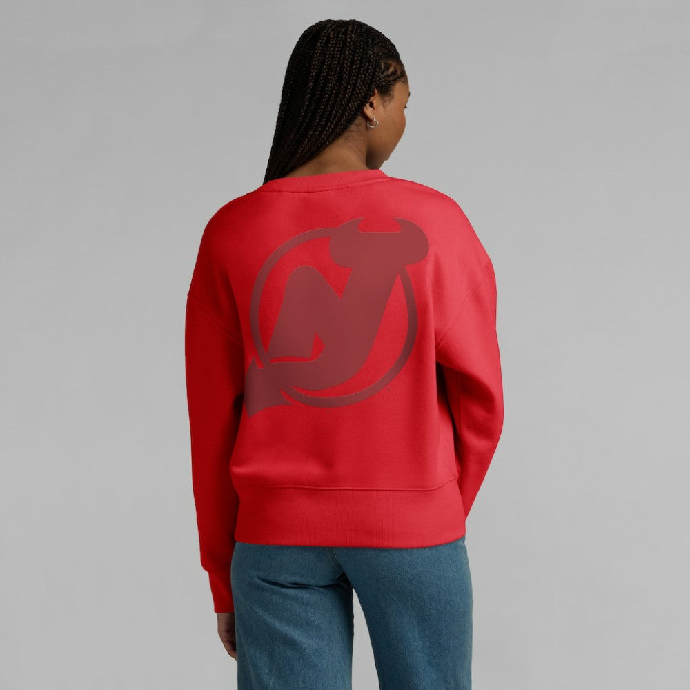 New Jersey Devils Fanatics Women's Elements Flow Pullover Sweatshirt - Red | Fanatics near me