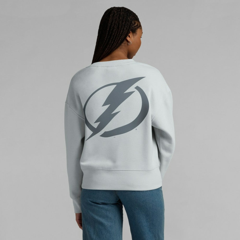 Tampa Bay Lightning Fanatics Women's Elements Flow Pullover Sweatshirt - Gray | Fanatics Clearance