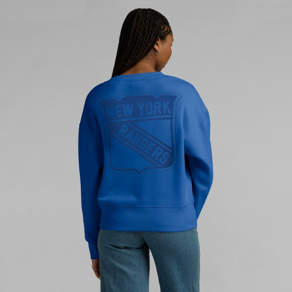 New York Rangers Fanatics Women's Elements Flow Pullover Sweatshirt - Royal | Fanatics on sale