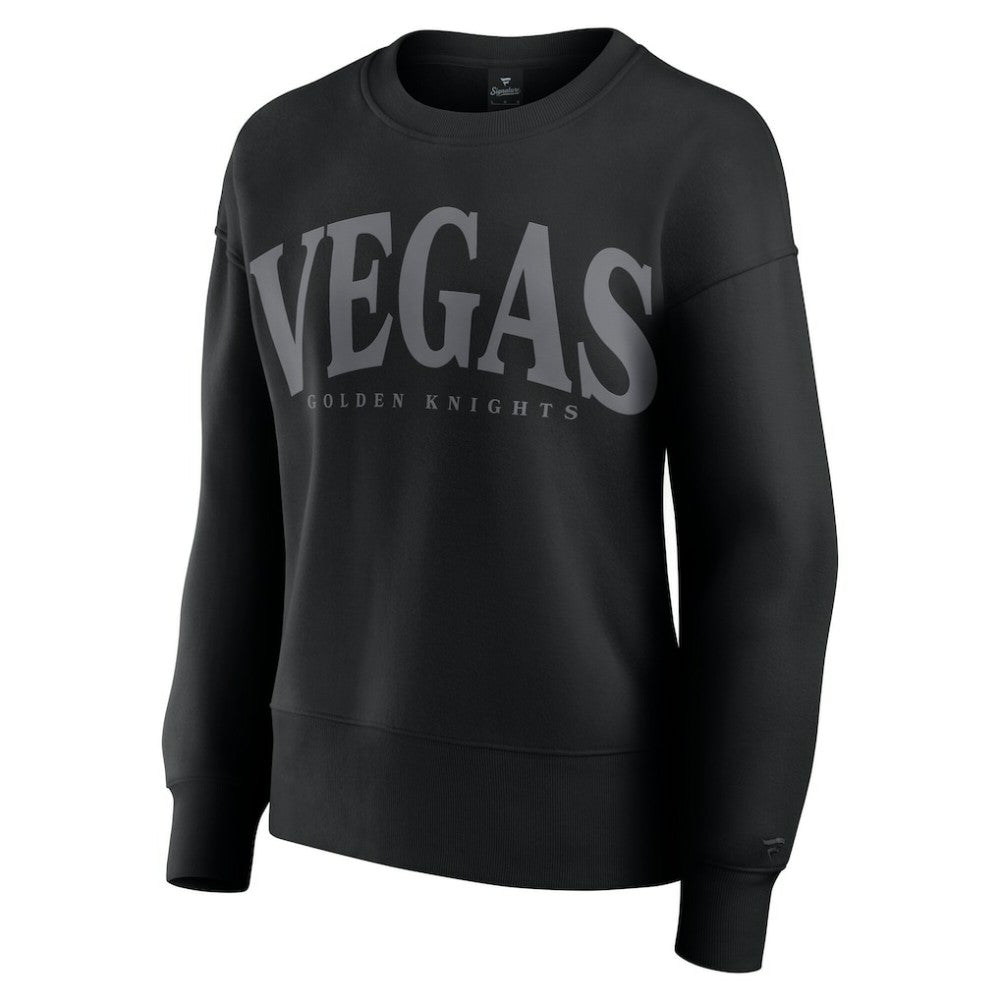 Vegas Golden Knights Fanatics Women's Elements Flow Pullover Sweatshirt - Black | Fanatics Lifestyle