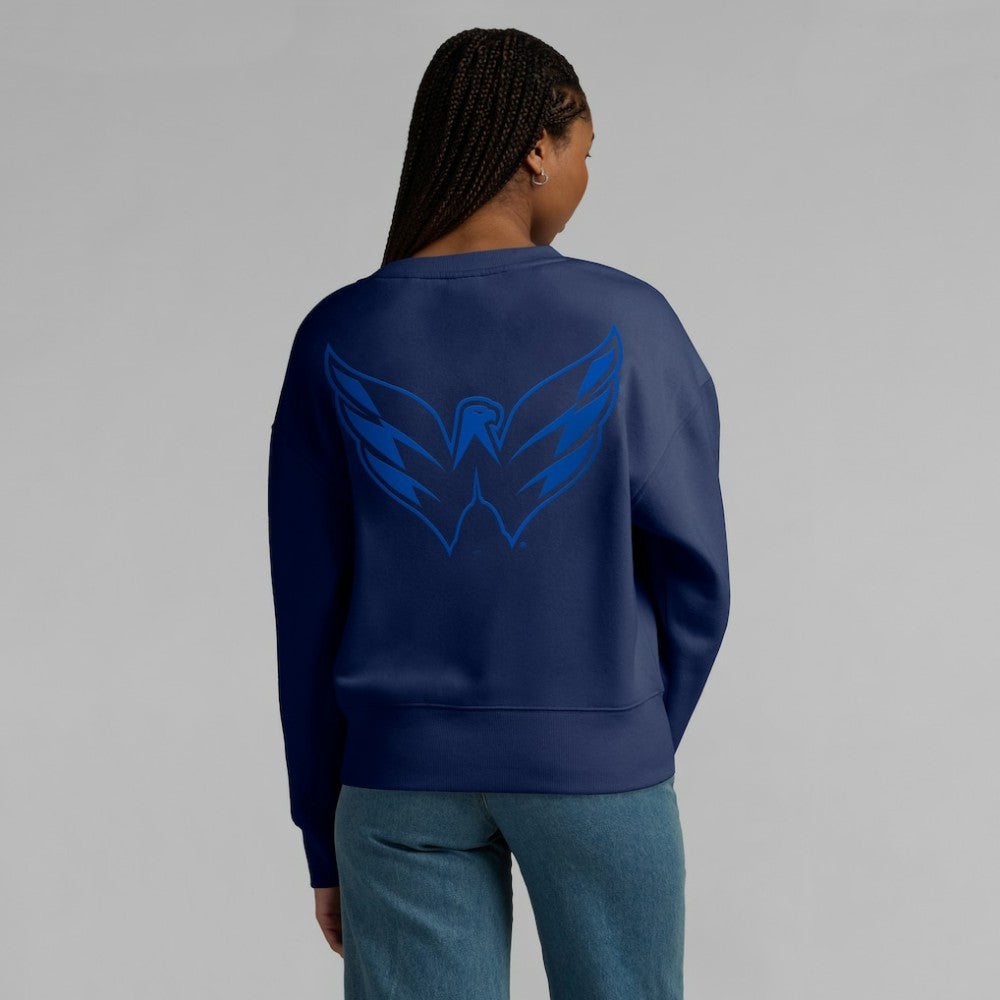 Washington Capitals Fanatics Women's Elements Flow Pullover Sweatshirt - Navy | Fanatics sale