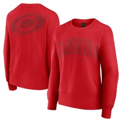 Carolina Hurricanes Fanatics Women's Elements Flow Pullover Sweatshirt - Red | Fanatics Lifestyle