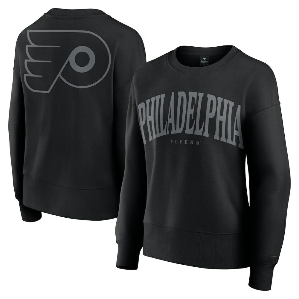 Philadelphia Flyers Fanatics Women's Elements Flow Pullover Sweatshirt - Black | Fanatics sale