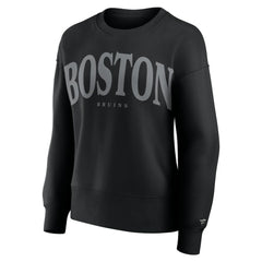Boston Bruins Fanatics Women's Elements Flow Pullover Sweatshirt - Black | Fanatics online