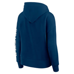 Seattle Kraken Fanatics Women's Elements Next Pullover Hoodie - Deep Sea Blue | Fanatics Clearance