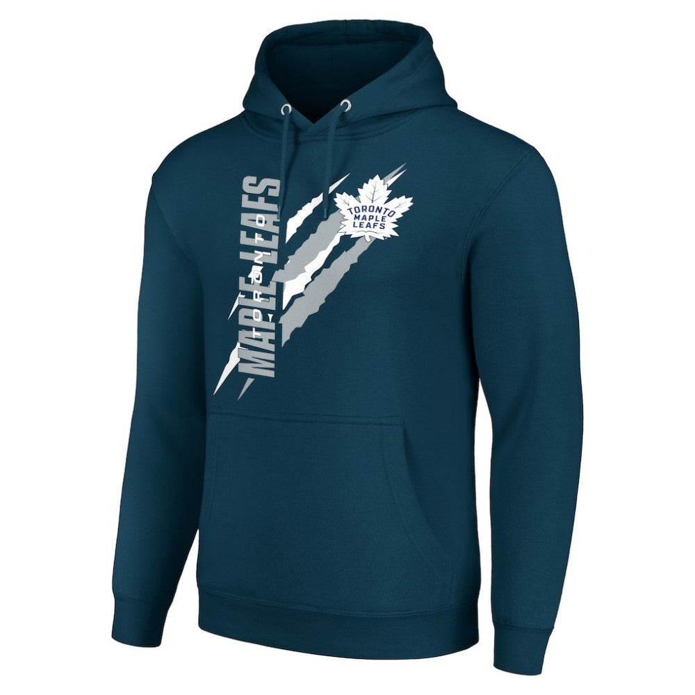 Toronto Maple Leafs Starter Color Scratch Fleece Pullover Hoodie - Blue | NHL sale