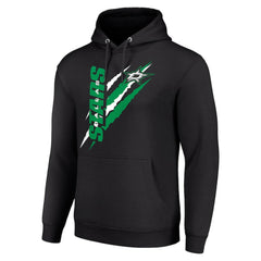 Dallas Stars Starter Color Scratch Fleece Pullover Hoodie - Black | NHL near me
