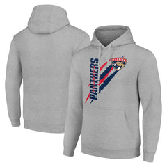 Florida Panthers Starter Color Scratch Fleece Pullover Hoodie - Heather Gray | NHL online