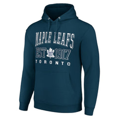 Toronto Maple Leafs Starter Retro Graphic Pullover Hoodie - Navy | NHL on sale