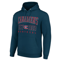 Montreal Canadiens Starter Retro Graphic Pullover Hoodie - Navy | NHL near me