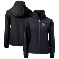 San Diego Padres Cutter & Buck Women's City Connect Charter Eco Recycled Full-Zip Jacket Online