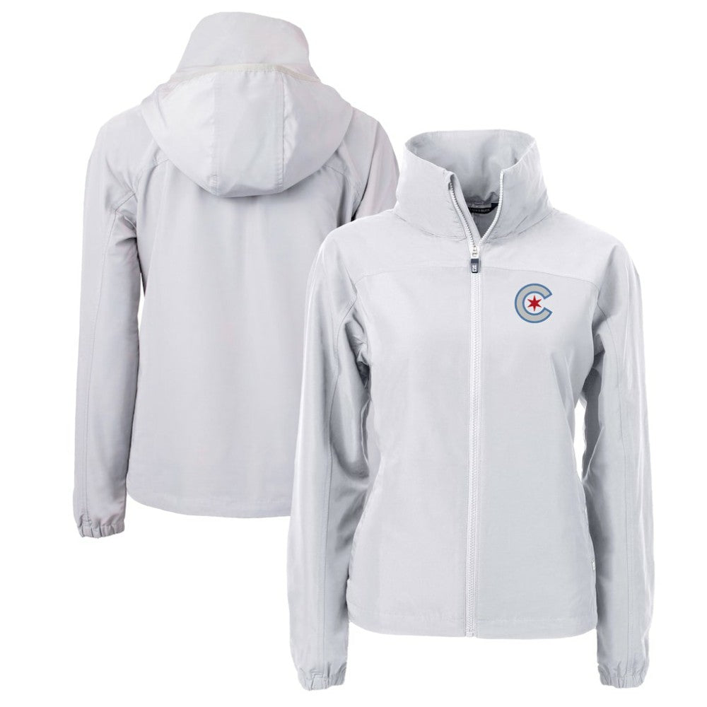 Chicago Cubs Cutter & Buck Women's City Connect Charter Eco Recycled Full-Zip Jacket Online