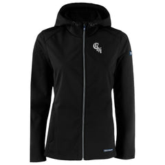 Chicago White Sox Cutter & Buck Women's City Connect Evoke Eco Softshell Recycled Full-Zip Hoodie Jacket Outlet