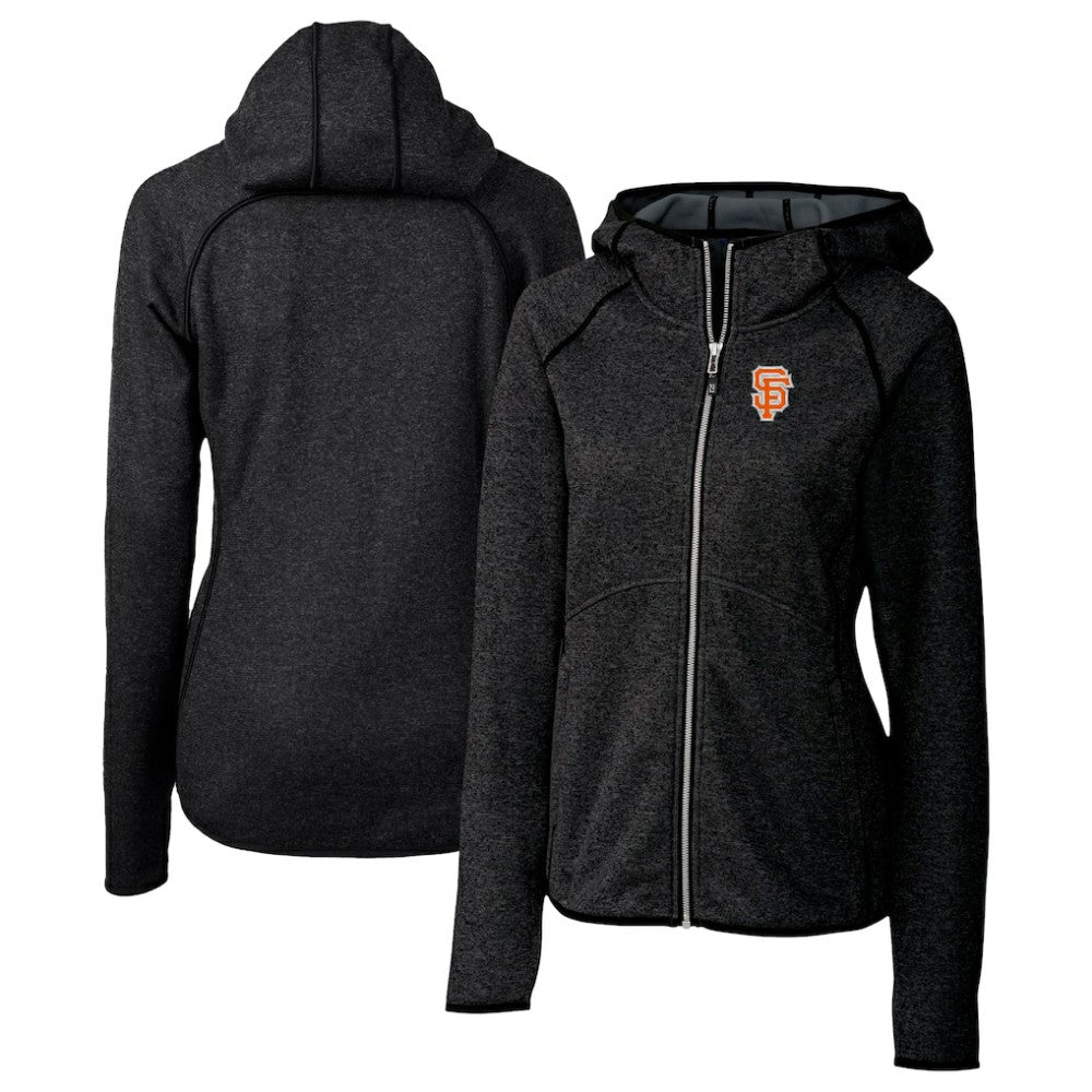 San Francisco Giants Cutter & Buck Women's City Connect Mainsail Full-Zip Hooded Jacket Sale