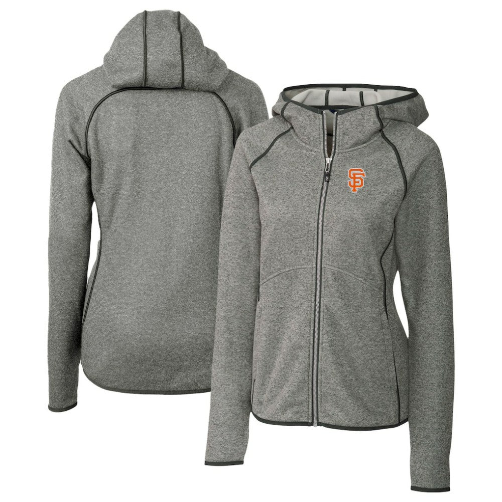 San Francisco Giants Cutter & Buck Women's City Connect Mainsail Full-Zip Hooded Jacket Online