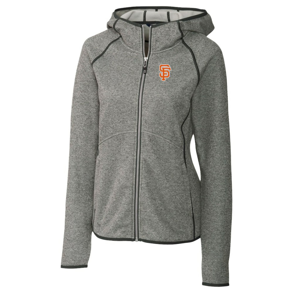 San Francisco Giants Cutter & Buck Women's City Connect Mainsail Full-Zip Hooded Jacket Online