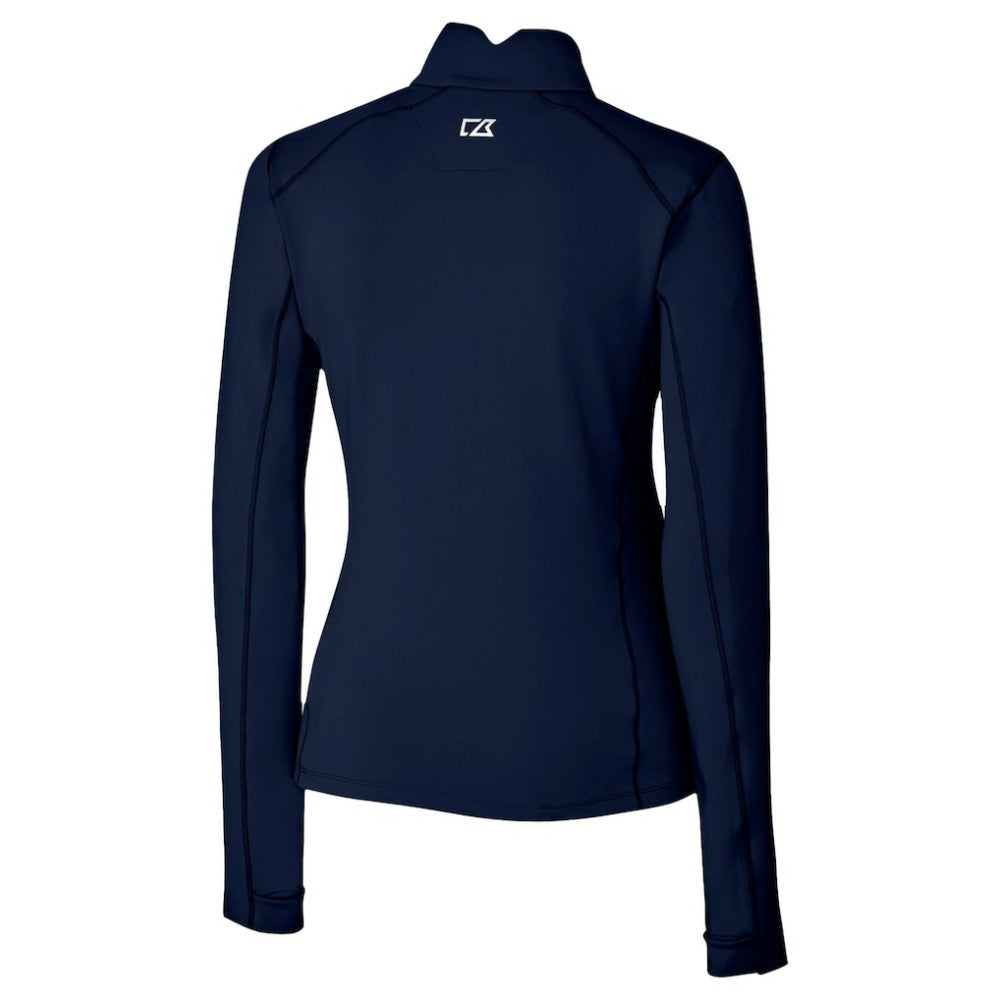 Chicago Cubs Cutter & Buck Women's City Connect Traverse Stretch Quarter-Zip Pullover Top Near Me