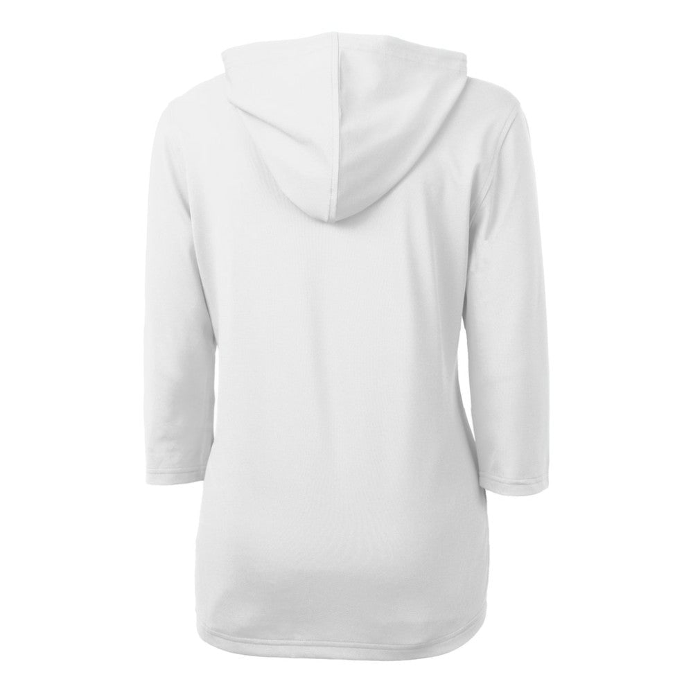 Chicago Cubs Cutter & Buck Women's City Connect Virtue Eco Pique Recycled Half-Zip Pullover Hoodie for sale