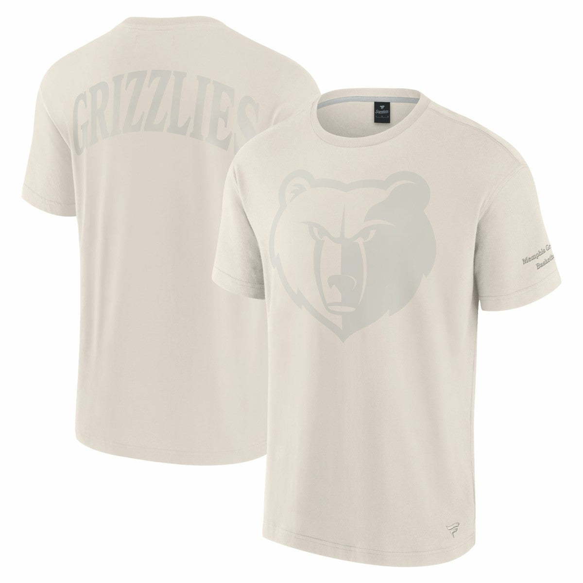 Fanatics Memphis Grizzlies Elements Iconic T-Shirt Cream