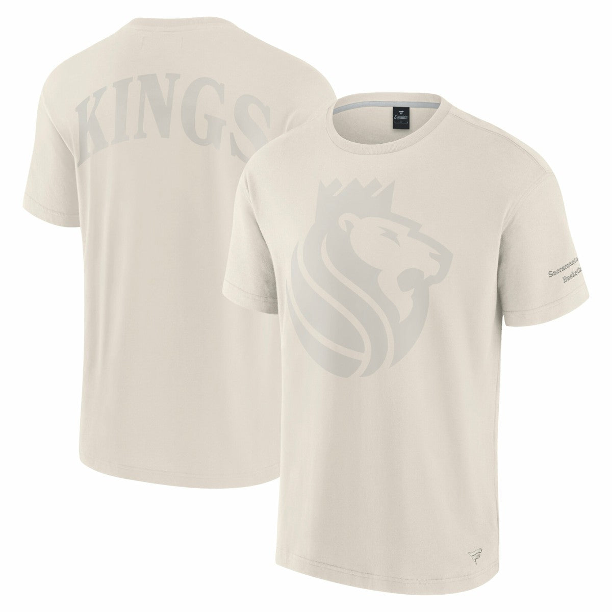 Fanatics Sacramento Kings Elements Iconic T-Shirt Cream
