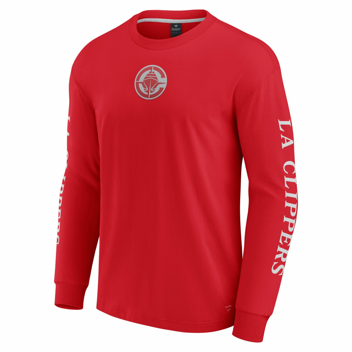 Fanatics LA Clippers Elements Strive Long Sleeve T-Shirt  Red