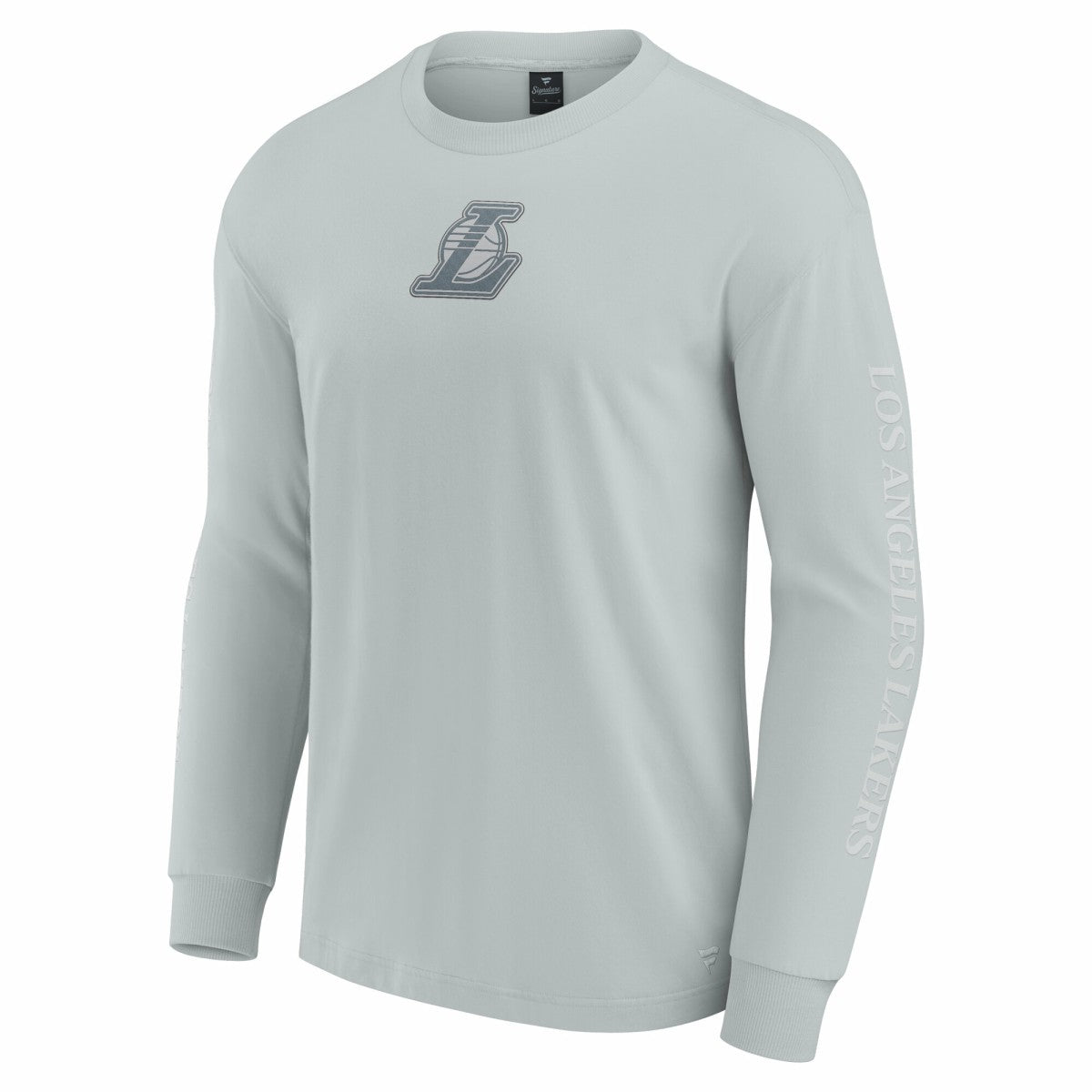 Fanatics Los Angeles Lakers Elements Strive Long Sleeve T-Shirt  Gray
