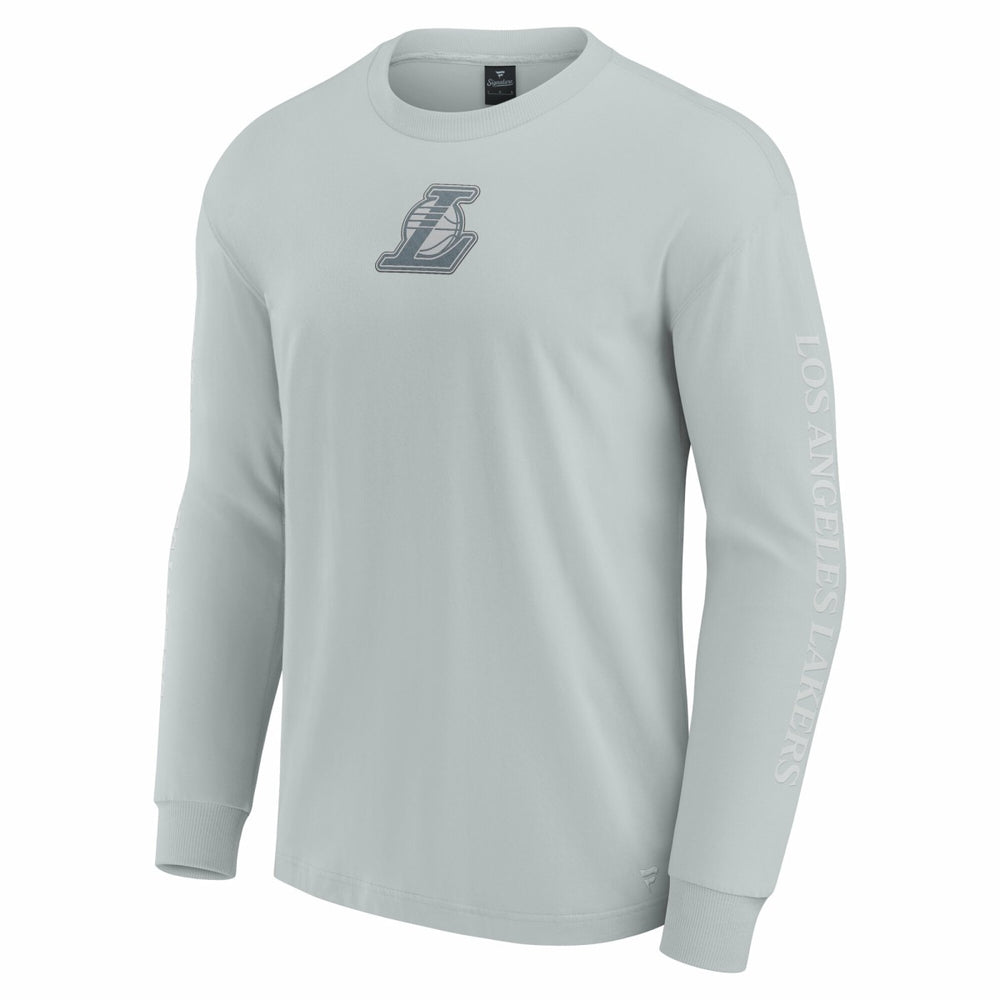 Fanatics Los Angeles Lakers Elements Strive Long Sleeve T-Shirt  Gray
