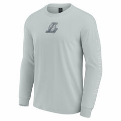 Fanatics Los Angeles Lakers Elements Strive Long Sleeve T-Shirt  Gray
