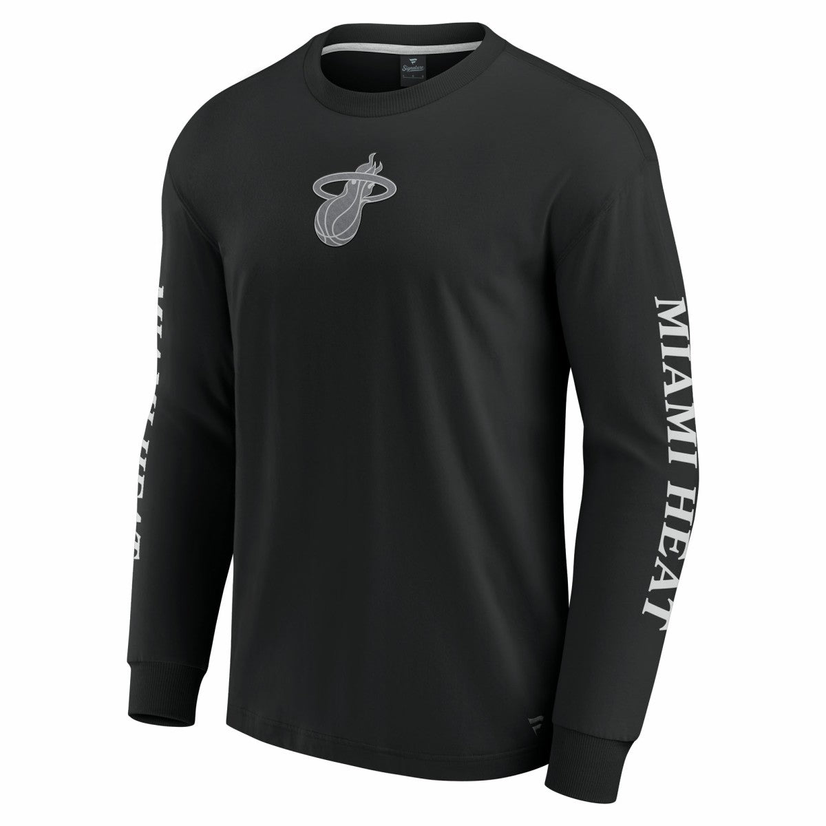 Fanatics Miami Heat Elements Strive Long Sleeve T-Shirt  Black