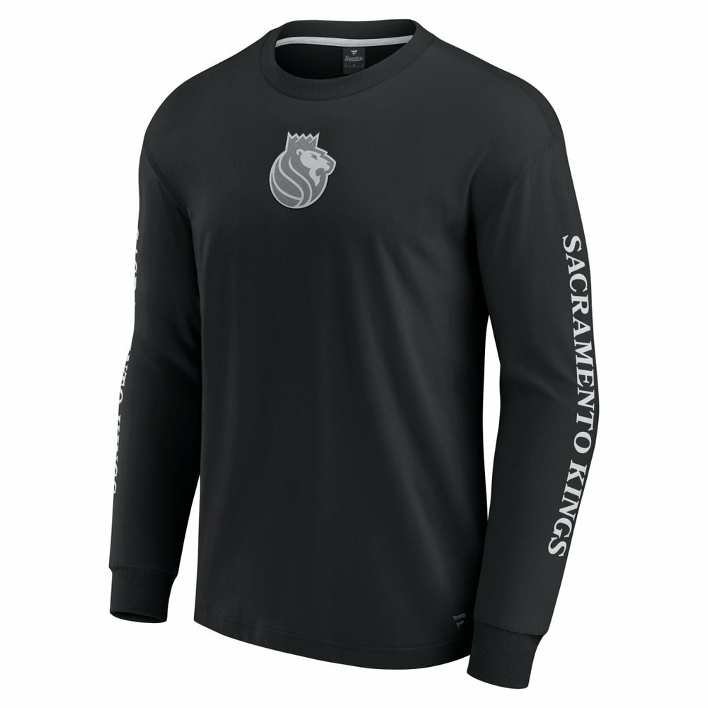 Fanatics Sacramento Kings Elements Strive Long Sleeve T-Shirt  Black