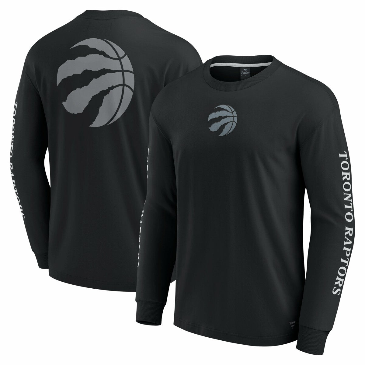 Fanatics Toronto Raptors Elements Strive Long Sleeve T-Shirt  Black