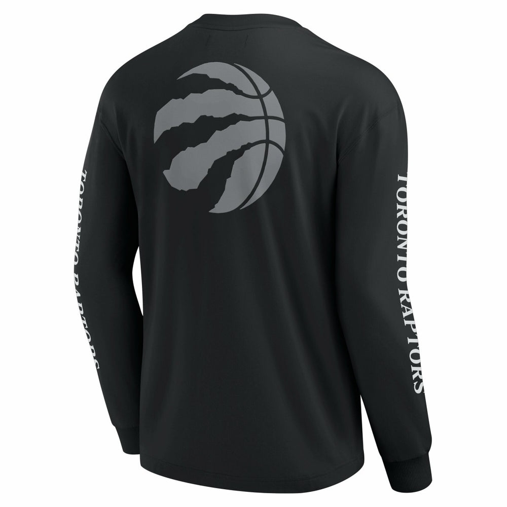 Fanatics Toronto Raptors Elements Strive Long Sleeve T-Shirt  Black