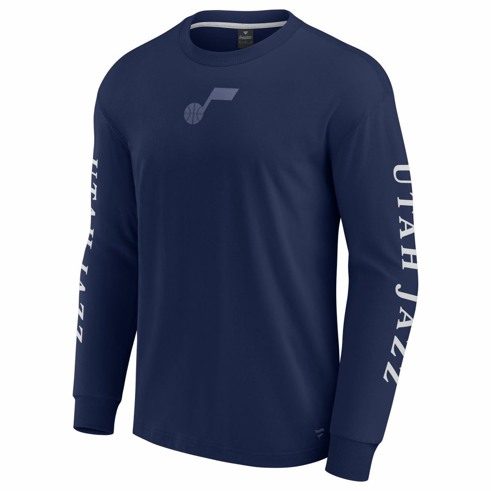Fanatics Utah Jazz Elements Strive Long Sleeve T-Shirt  Navy