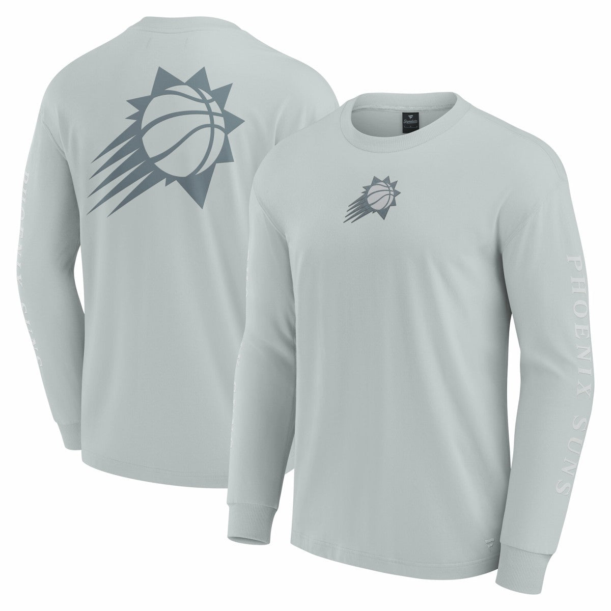 Fanatics Phoenix Suns Elements Strive Long Sleeve T-Shirt  Gray