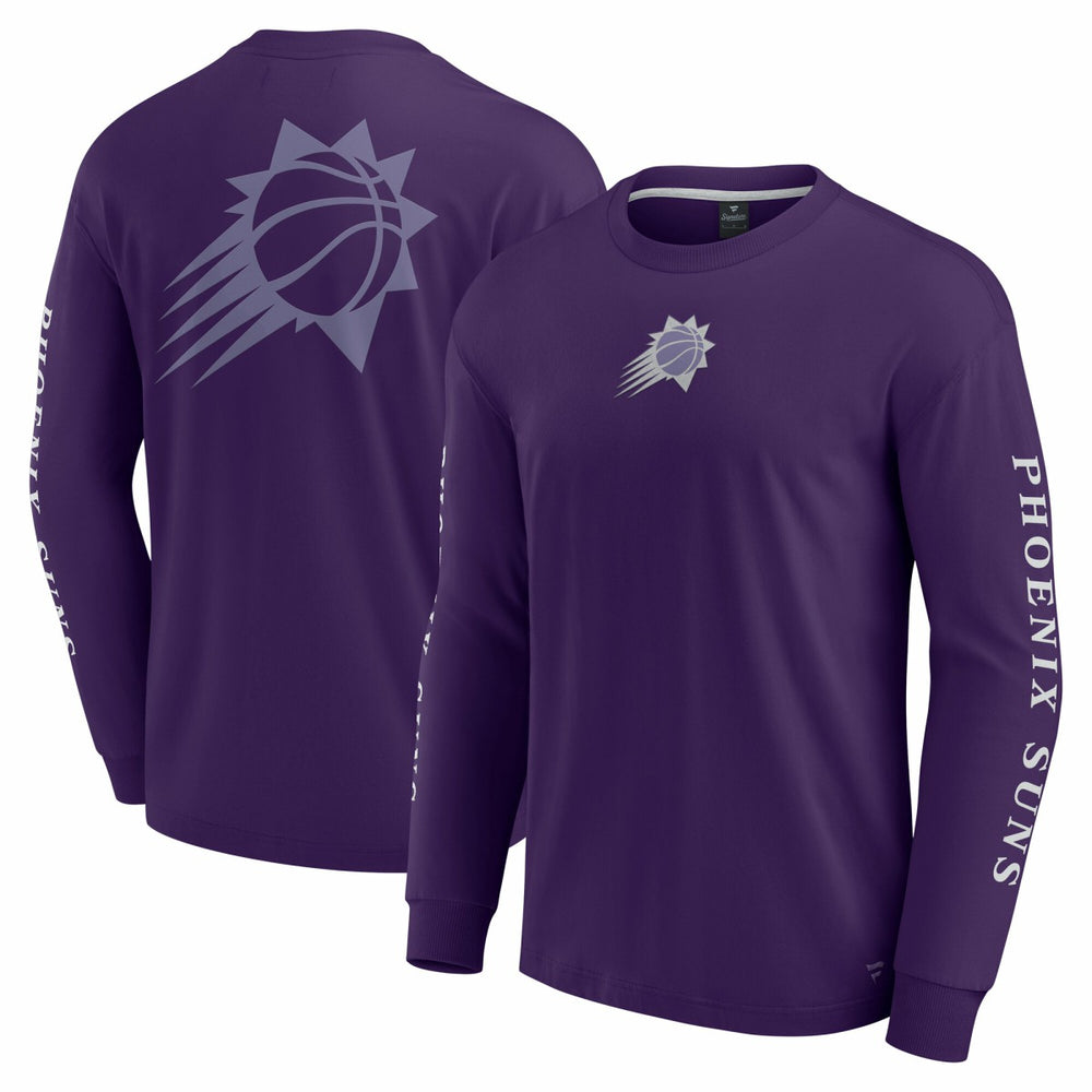 Fanatics Phoenix Suns Elements Strive Long Sleeve T-Shirt  Purple