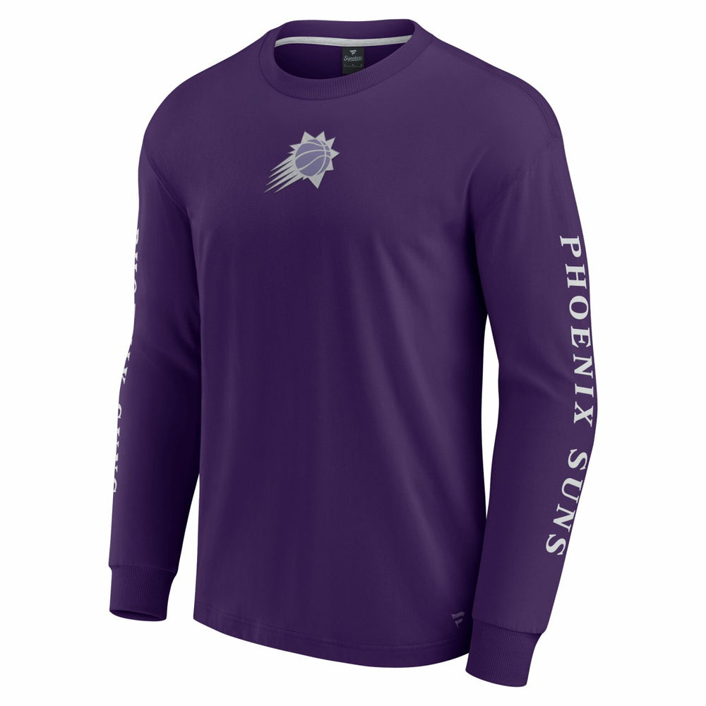 Fanatics Phoenix Suns Elements Strive Long Sleeve T-Shirt  Purple
