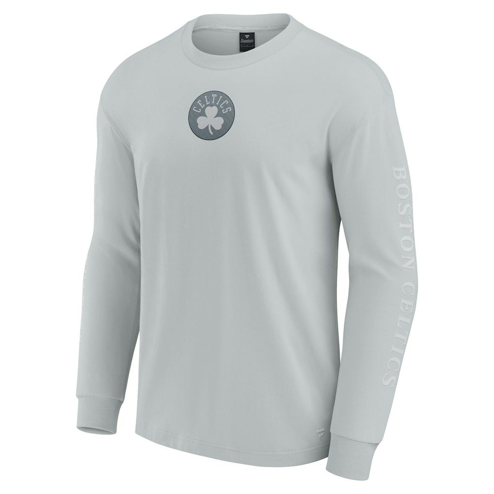 Fanatics Boston Celtics Elements Strive Long Sleeve T-Shirt  Gray