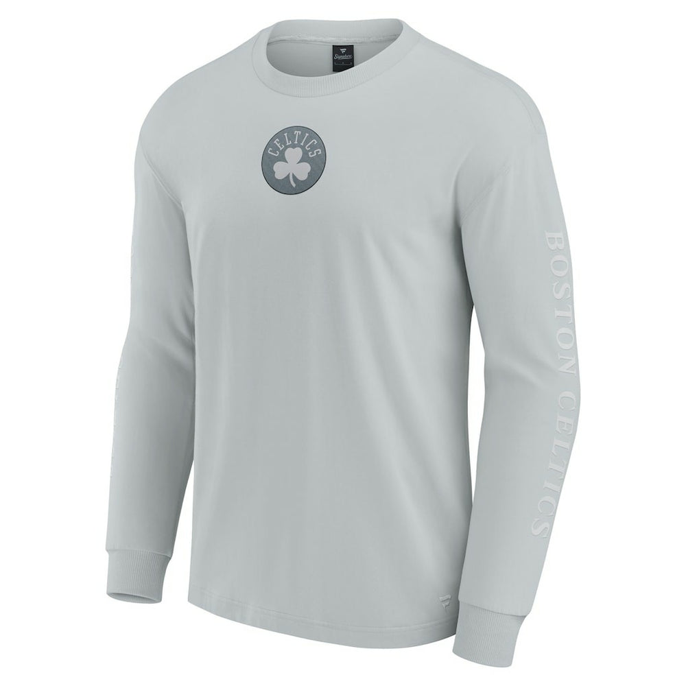 Fanatics Boston Celtics Elements Strive Long Sleeve T-Shirt  Gray