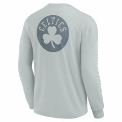 Fanatics Boston Celtics Elements Strive Long Sleeve T-Shirt  Gray
